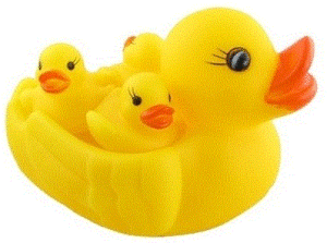 Bath Duck Family of Duck Duckling Bath Toy(Yellow)