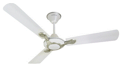 Havells Leganza 3 blade 3 Blade Ceiling Fan(White Silver)