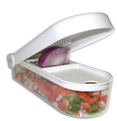 Ganesh Vegetable & Fruit Chopper Cutter With Chop Blade & Cleaning Tool