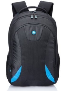 HP 15 inch Laptop Backpack(Blue-Black)