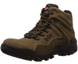 Lee cooper Men's Leather Trekking and Hiking Boots