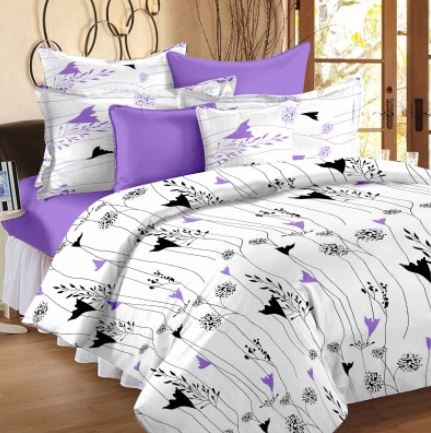Story @ Home Cotton Floral King Bedsheet