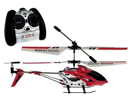 Syma S107 & S107G RC Helicopter(Red, Black)