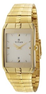 Titan Karishma Analog Gold-Color Dial Men's Watch