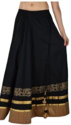 9rasa Printed Women's Broomstick Skirt