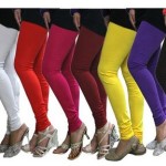 Castle Pack Of 8 Mulitcolor Solid Daily Use Leggings