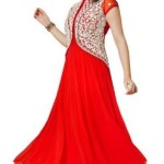 Looks & Likes Georgette Embroidered Semi-stitched Salwar Suit Dupatta Material(Unstitched)
