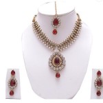 Manukunj Austrian Diamond Necklace Set