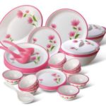 Nayasa Printed Pack of 32 Dinner Set(Melamine)