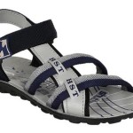 Oricum Footwear Gray Floater Sandal For Men