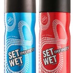 Set Wet Infinity Deodorant - Cool and Devil (120ml+120ml) Buy 1 Get 1