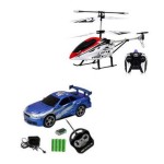 Smartkshop Combo Of Remote Controlled Car And Helicopter