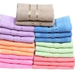 Towel Town - Set of 20 Face Towels (10x10 inches)