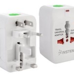 Universal World Wide Travel Charger Adapter Plug, White