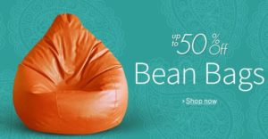 Upto 50 Off on bean bags
