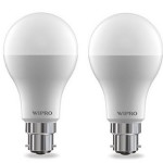 Wipro Garnet 14-Watt LED Bulb (Pack of 2, Cool Day Light)