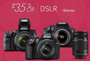up to 35 off discounts on the DSLR