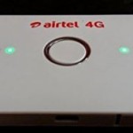 AIRTEL 4G-LTE WIFI DATA CARD (WHITE)