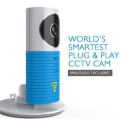 CLEVERDOG WORLD'S SMARTEST PLUG & PLAY WIRELESS WIFI IP P2P CCTV CAMERA - SMILEDRIVE EXCLUSIVE!