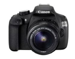 Canon EOS 1200D 18MP Digital SLR Camera (Black) with EF-S 18-55mm f 3.5-5.6 IS II Lens, 8GB Card and Carry Bag
