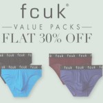 FCUK value packs flat 30 off