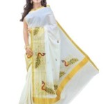 Fashionkiosks Self Design Balarampuram Handloom Cotton Saree