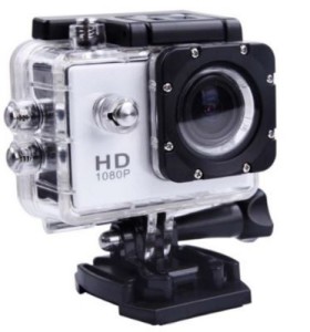 HD Action Camera for Biking Adventure Sports White B-AC3