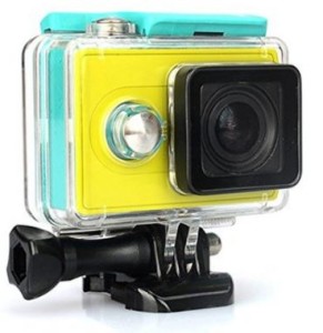 HIGAR Water proof Case Cover for Xiaomi Yi Sport Action Camera - Green