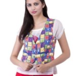 Lodha's Sleeveless Printed Women's Country Print Jacket