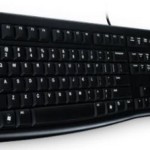 Logitech K120 Wired Keyboard (Black)