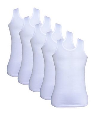Rupa Men's Cotton Vest (Pack of 5)