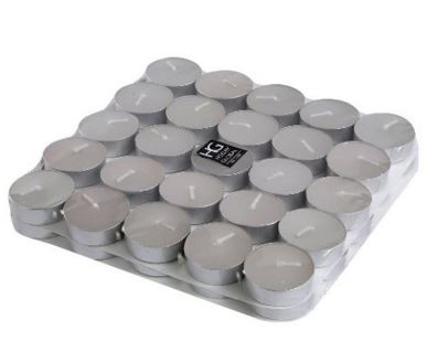 Set of 50 Hosley® Unscented Tealights