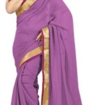 Ysk Embellished Fashion Handloom Chiffon Sari