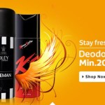 minimum 20 percent discount deodorants