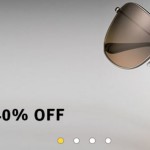 minimum 40 percent off on sun glasses