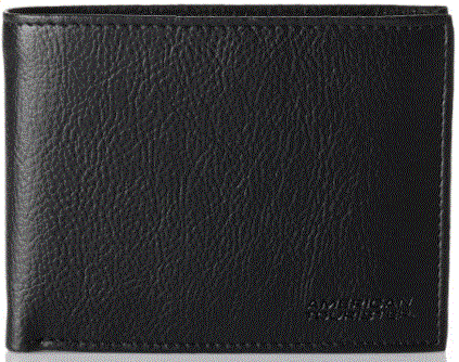 American Tourister Black Wallet