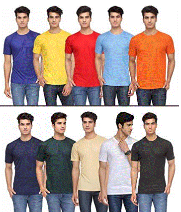 Vicbono Combo of 10 Men's T Shirts