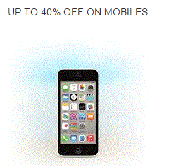 upto 40 percent off mobiles