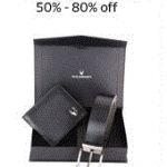 50 to 80 off on the bags,belts and wallets online from flipkart