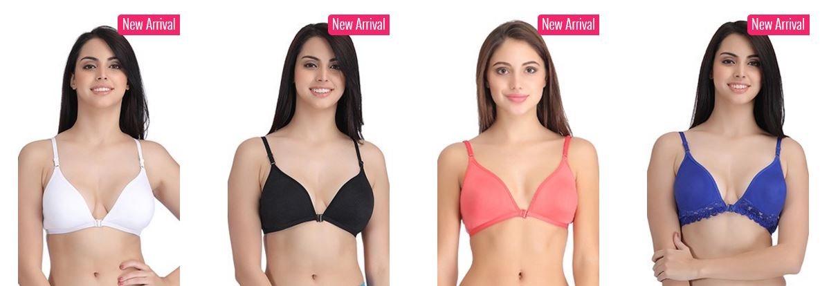 Clovia Plunge Bra - 4 for Rs 699