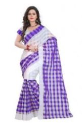Indian Beauty Cotton Without Blouse Saree