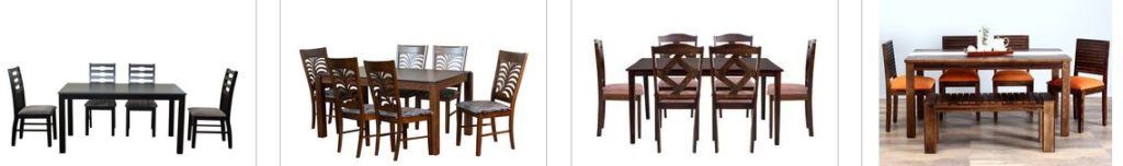 PepperFry Offers Upto 50% OFF on Dining Sets
