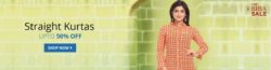 Straight Kurtas - upto 50% OFF