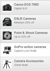 amazon cameras offers