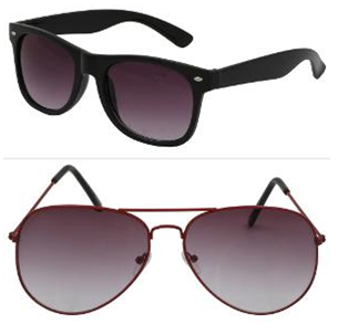 90% off on pack of two pairs of sunglasses