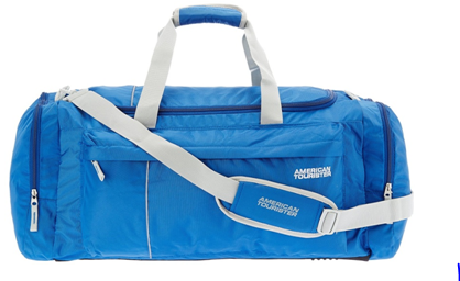 American Tourister Nylon 650 mm Blue Travel Duffle on amazon at just Rs 1549