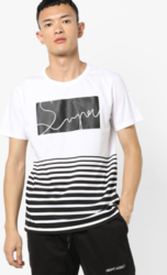 Crew-Neck T-shirt worth Rs.799 available at Rs.599 only on AJio