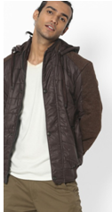 Fort Collins hooded bomber jacket