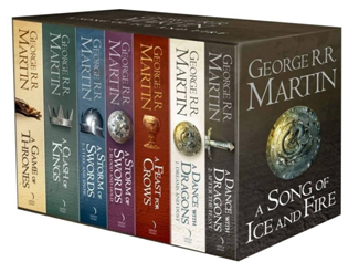 GAME OF THRONES THE STORY CONTINUES 7 Book Boxset