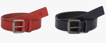Genuine leather belt at 35% discount